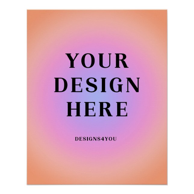 Poster 20 x 25 imprimés verticaux (Devant)