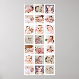 Poster 21 Collage photo personnalisé