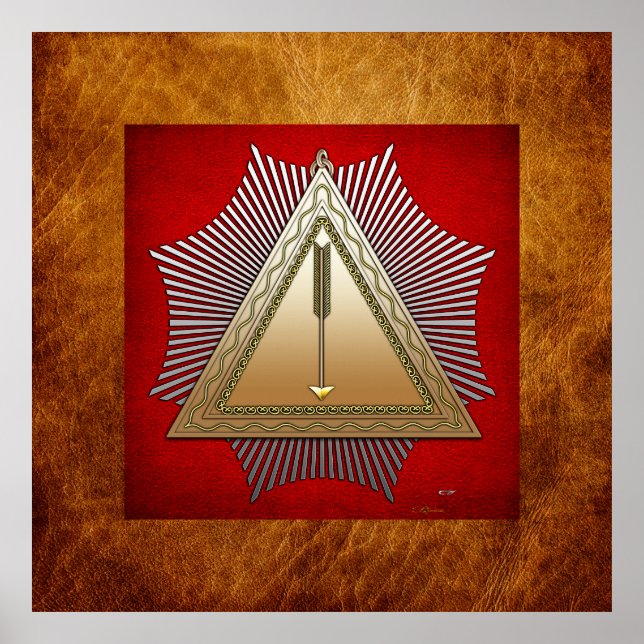 Poster 21e degré : Noachite patriarche (Devant)