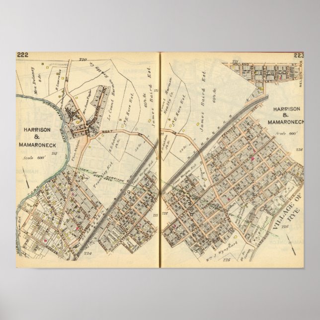 Poster 222223 Harrison, Mamaroneck (Devant)