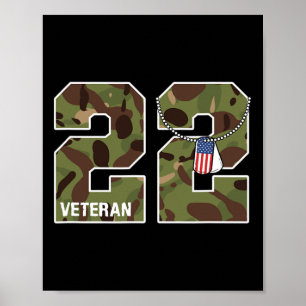 Poster 22 Par Jour Citation Ptsd Prévention Dépression Us