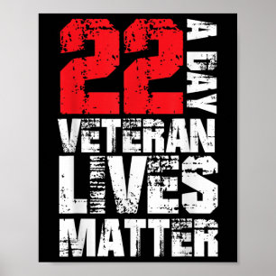 Poster 22 Par jour L'ancien combattant vit la sensibilisa