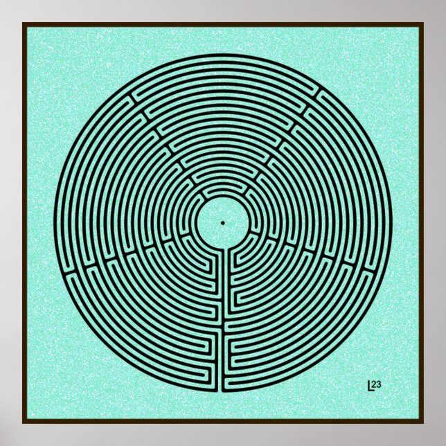 Poster 23 Circuit Labyrinthe (Devant)