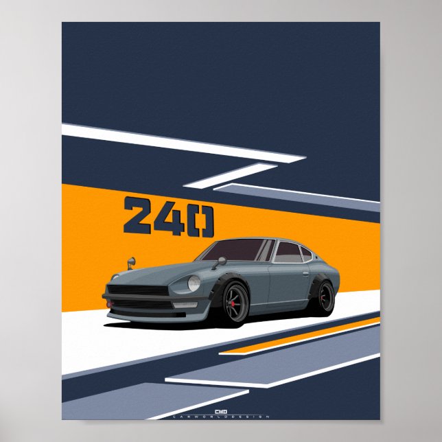 POSTER 240 Z (Devant)