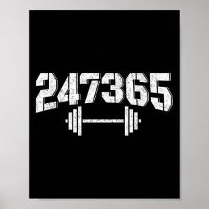 Poster 247365 - Motivation de remise en forme de gymnase