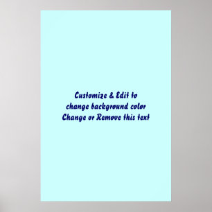 Poster 24" X 35" Leere Bild und Text hinzufügen