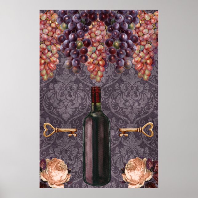 Poster 24x36 Amour Vintage No.01 (Devant)