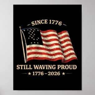 Poster 250 ans d'anniversaire américain America 250 Usa 2