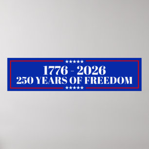 Poster 250 ans de liberté   États-Unis 1776–2026