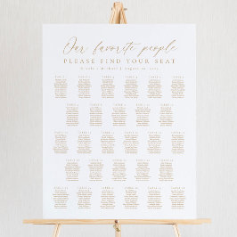 Poster 28 Tableaux Notre Carte De Sièges Pour Les Personn