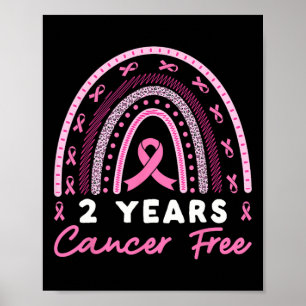 Poster 2 ans Cancer du sein Sans Survivant Femmes