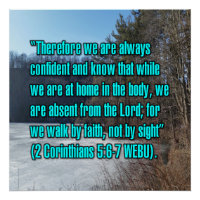 2 Corinthiens 5:6-7 WEBU