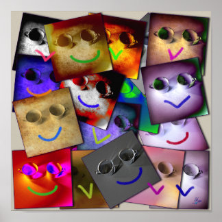 Poster 2 cups and One smile x...