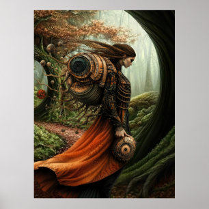 Poster *~* 2 FD3 Arbre de vie Gardien de la Terre