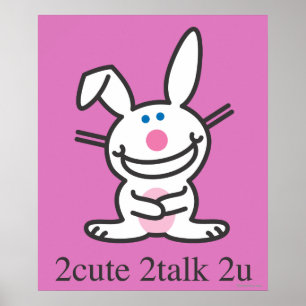 Poster 2cute 2talk 2u