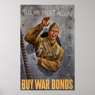 Poster 2ÈME GUERRE MONDIALE Acheter des obligations de gu