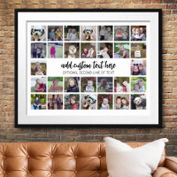 30 Grille de collage photo - 2 Zones de texte - no