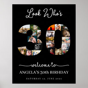 Poster 30e anniversaire look qui a 30 ans photos