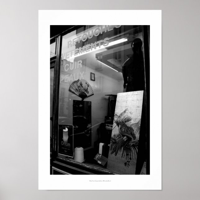 Poster 30ter Rue Gassendi Paris Black White Poster1 (Devant)