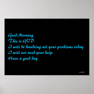 Poster 32:8 de psaume