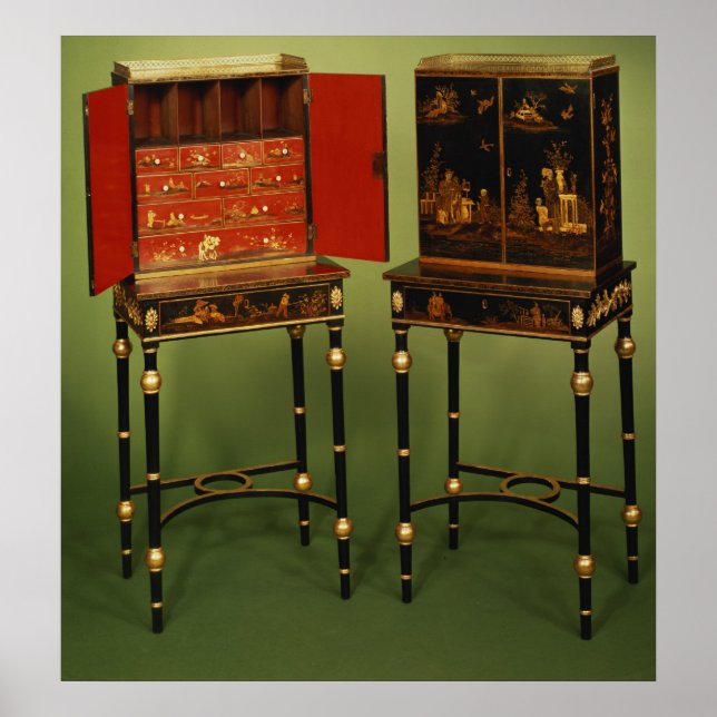 Poster 32:Deux armoires chinoiserie, c.1770 (Devant)