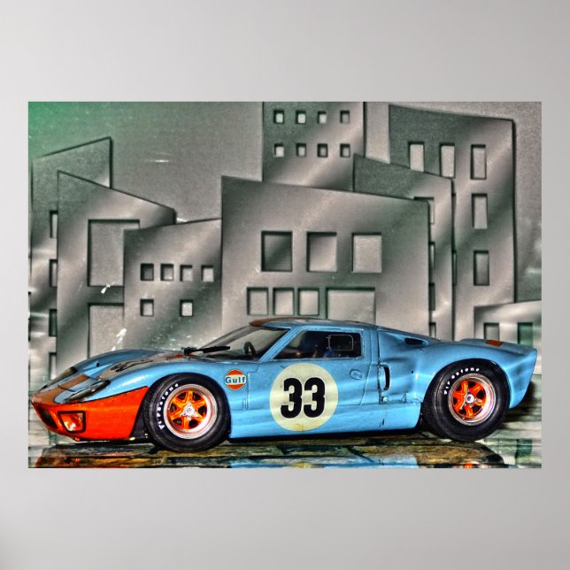 Poster # 33 - Digital Artwork Jean-Louis Glineur (Devant)