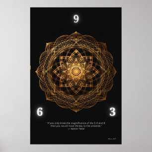 POSTER 369 MANDALA WALL ART