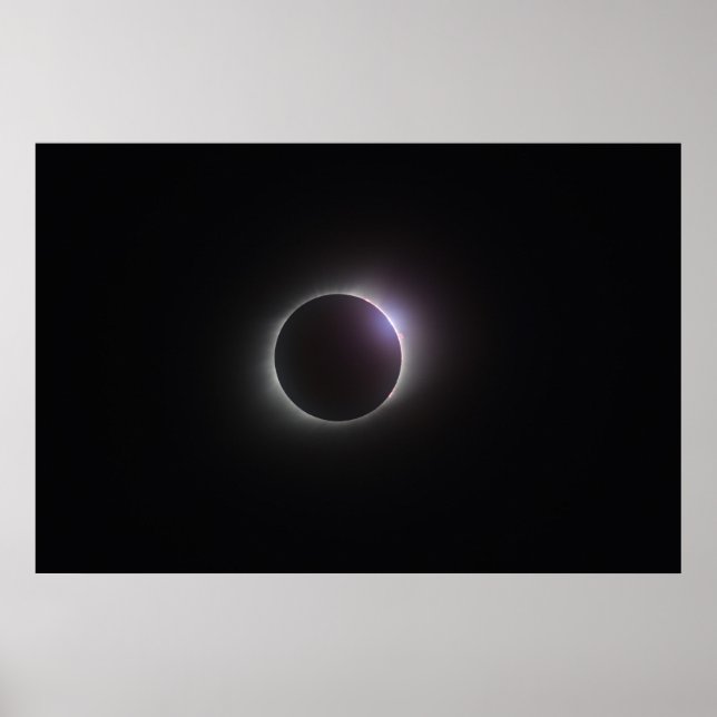 Poster 36" x 24" - Total Eclipse 2017 (Devant)