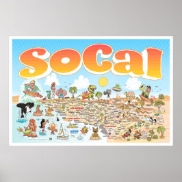 Poster 36X24 Southern California