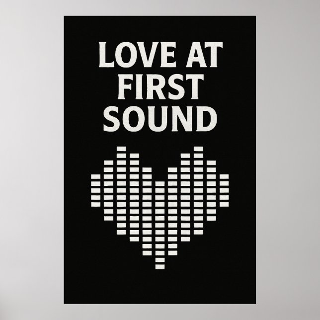 Poster 37, Liebe bei First Sound, Vintag Art (Vorne)