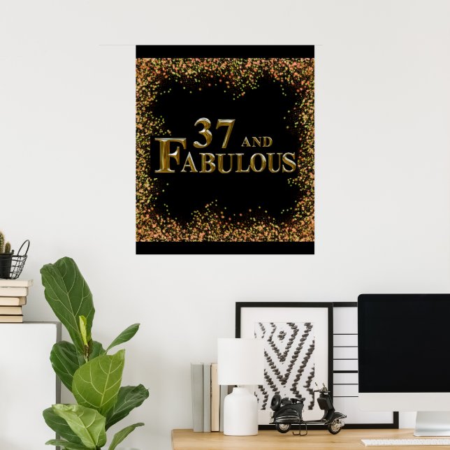 Poster 37e anniversaire  (Bureau à domicile)