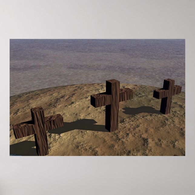 Poster 3 Croix (Devant)