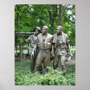 Poster 3 hommes de combat