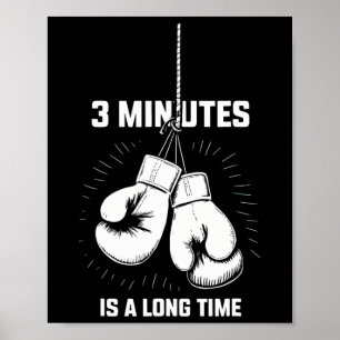 Poster 3 minutes, c'est un long moment de boxe drôle kick