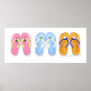 Poster 3 paires d'affiches et de copies de bascules