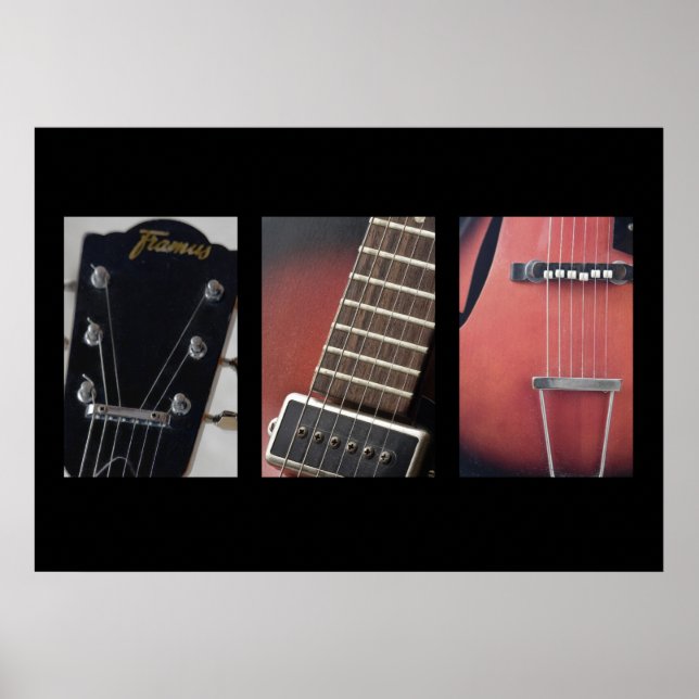 Poster 3 Partie Harmonie fine art imprimé (Devant)