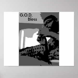 Poster 3couleurs3, G.O.D., Bless