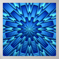 Poster 3D Art Abstrait 1A