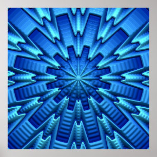 Poster 3D Art Abstrait 1A
