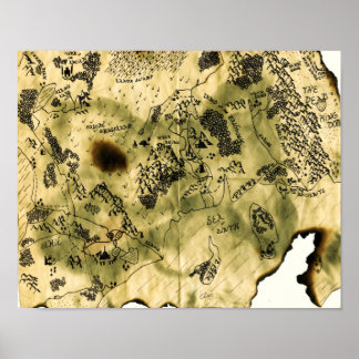 Poster 3ème carte du royaume oublié