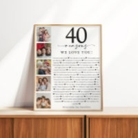 40 Raisons pour lesquelles nous vous aimons Annive