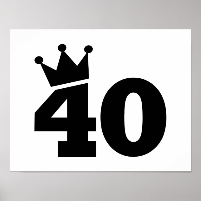 Poster 40e anniversaire de la Couronne (Devant)
