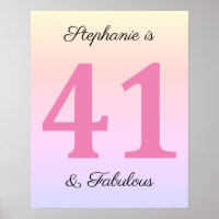 41e Anniversaire Rose Quarante Un Nom Fabuleux