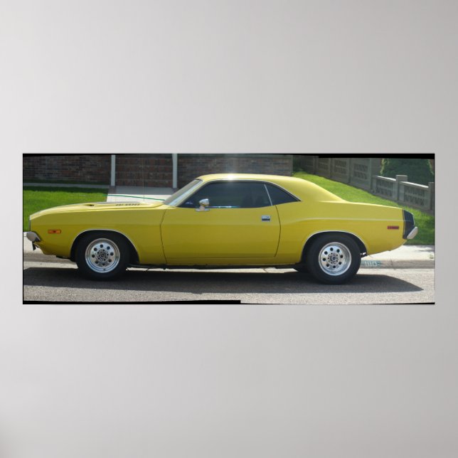 Poster 440 Wedge Dodge Challenger (Devant)