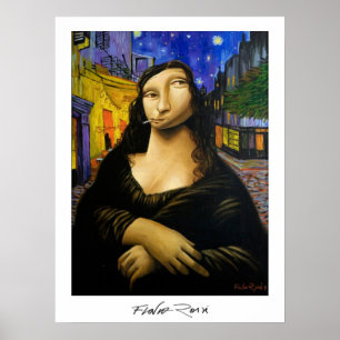 Poster 45,72x60,96cm : Monalivre par Flavio Rossi