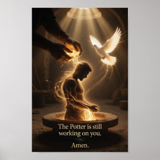 Poster #46 Marche par la foi Inspirant /Potter
