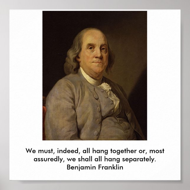 Poster 485px-Benjamin_Franklin_by_Joseph_Siffred_Duple... (Devant)