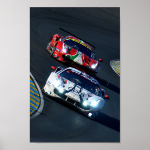 Poster 488 GTE EVO 24 Heures du Mans 2022