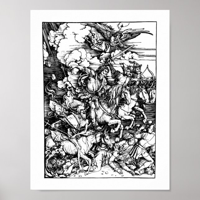 Poster 4 Chevaliers de l'Apocalypse (Devant)