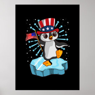 Poster 4 juillet 2021 Penguin